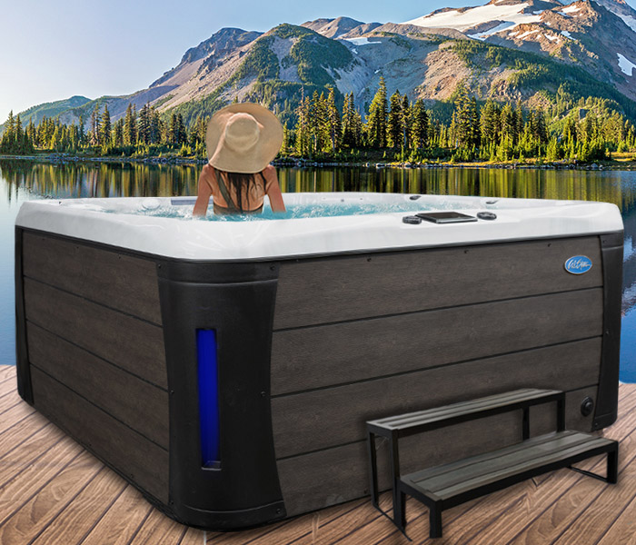 Calspas hot tub being used in a family setting - hot tubs spas for sale Chattanooga