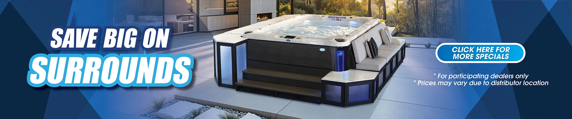 Calspas hot tub being used in a family setting - Chattanooga