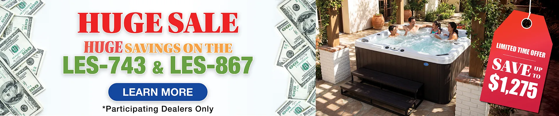 Calspas hot tub being used in a family setting - Chattanooga